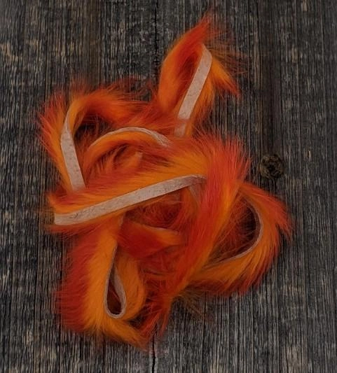 Hareline Two Toned 1/8" Crosscut Rabbit Strips