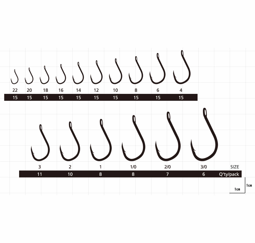 Hayabusa Chinu H.CHN018 Hooks