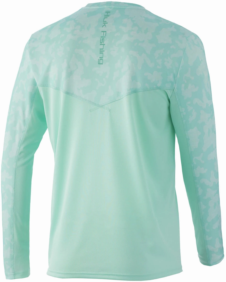 Huk Icon X Running Lakes Tech Long Sleeve Shirt