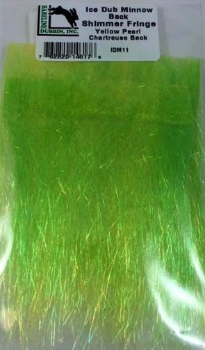 Ice Dub Minnow Back Shimmer Fringe