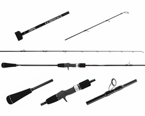 Jigging World Luminous Slow Pitch Spinning Rod