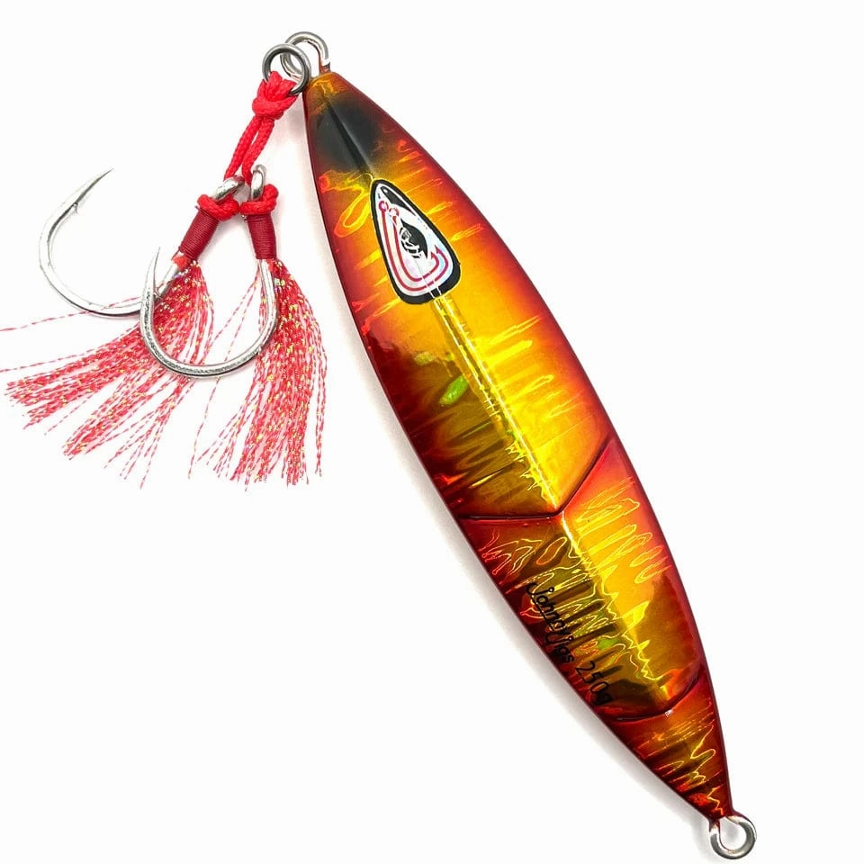 Johnny Jigs Ridged Slow Pitch Jig - Pre-rigged