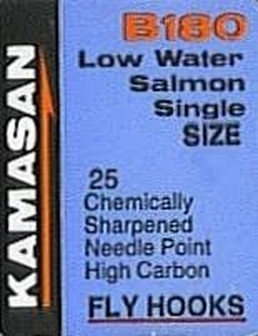 Kamasan B180 Low Water Salmon Single Fly Hooks