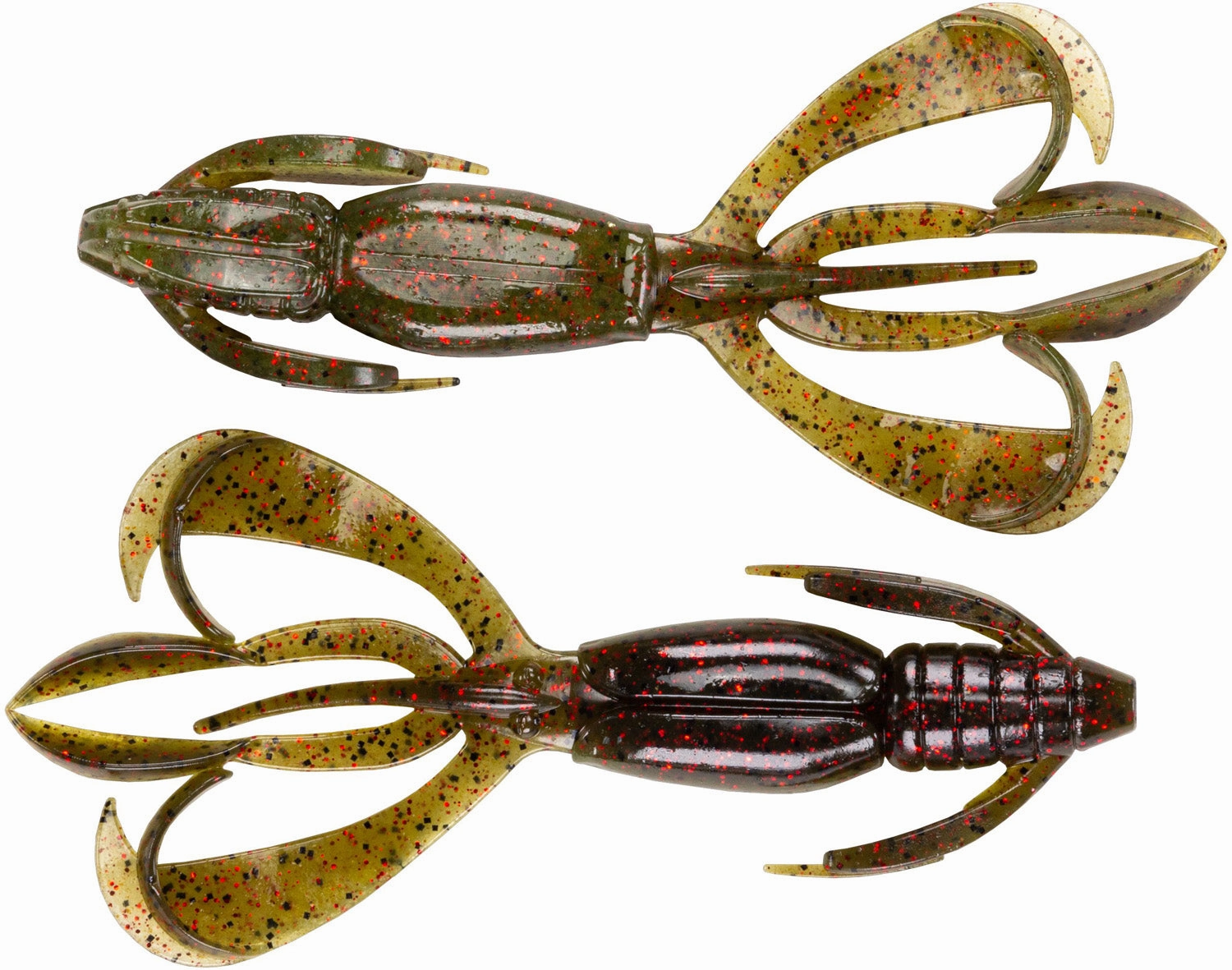 Keitech Crazy Flapper 3.6 inch Soft Plastic Creature Bait 7 pack