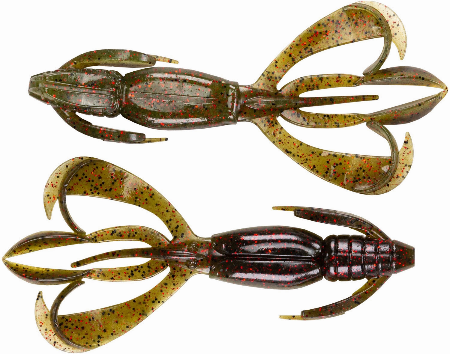 Keitech Crazy Flapper 3.6 inch Soft Plastic Creature Bait 7 pack