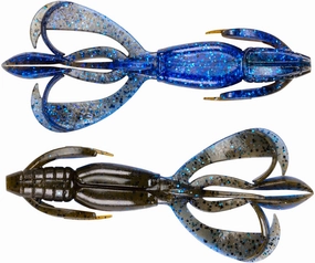 Keitech Crazy Flapper 3.6 inch Soft Plastic Creature Bait 7 pack