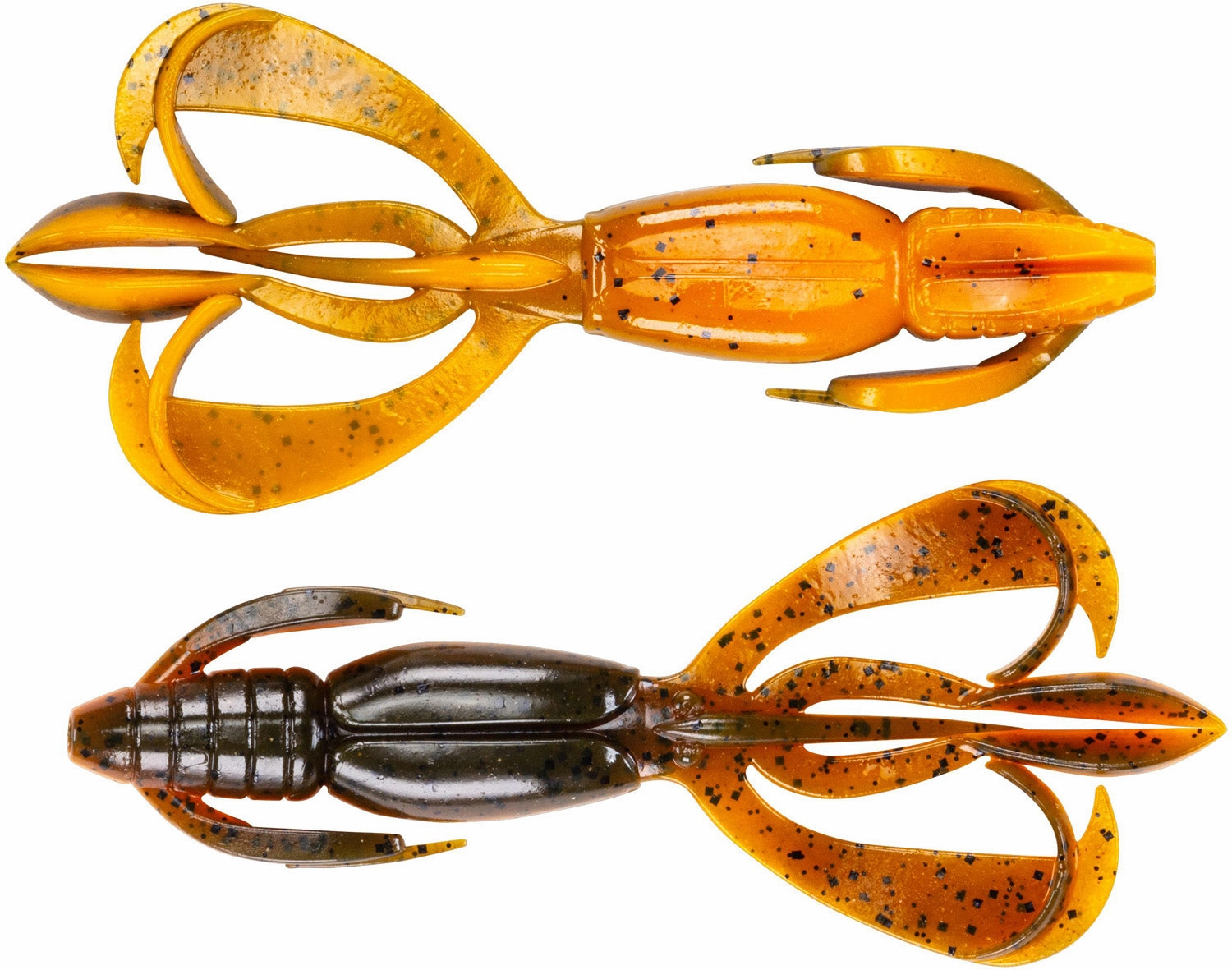 Keitech Crazy Flapper 3.6 inch Soft Plastic Creature Bait 7 pack