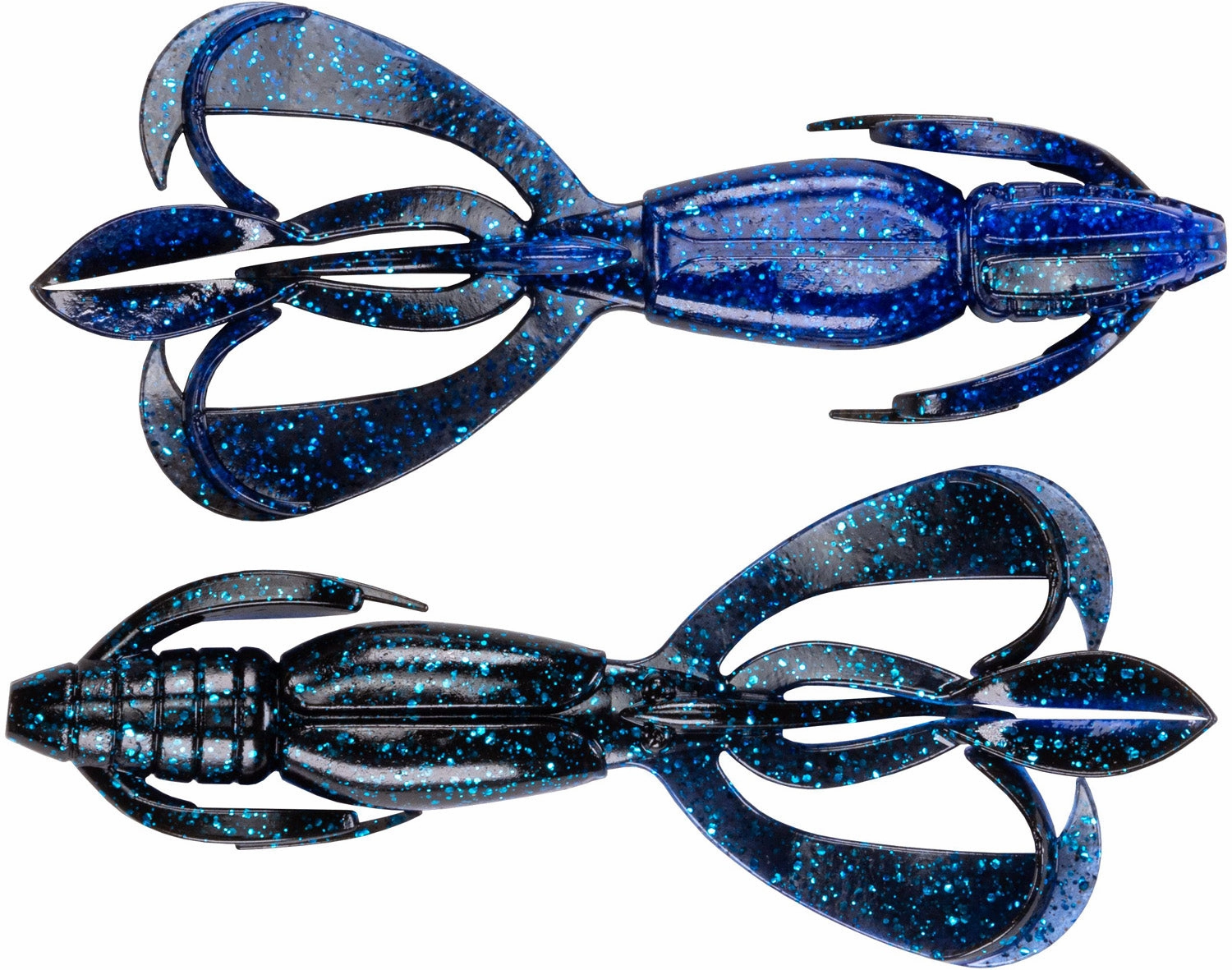 Keitech Crazy Flapper 3.6 inch Soft Plastic Creature Bait 7 pack