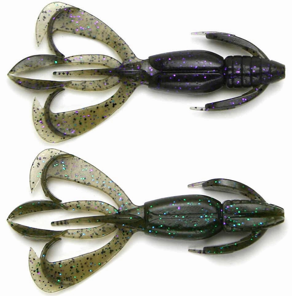 Keitech Crazy Flapper 4.4 inch Soft Plastic Creature Bait 6 pack