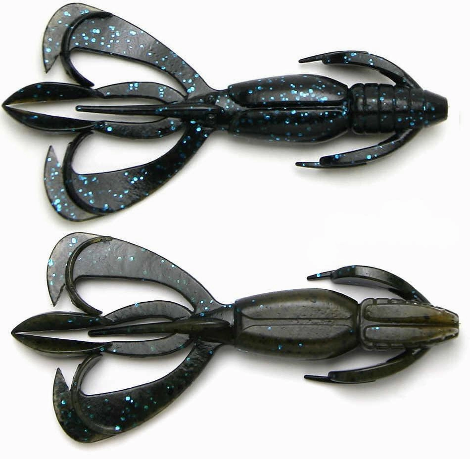 Keitech Crazy Flapper 4.4 inch Soft Plastic Creature Bait 6 pack