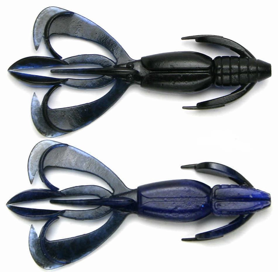 Keitech Crazy Flapper 4.4 inch Soft Plastic Creature Bait 6 pack