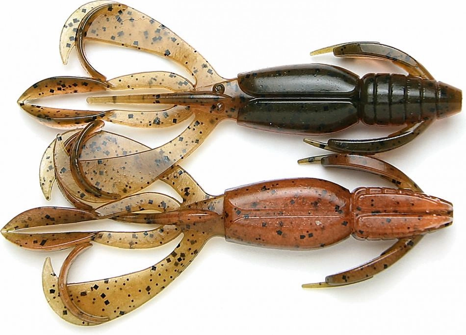 Keitech Crazy Flapper 4.4 inch Soft Plastic Creature Bait 6 pack