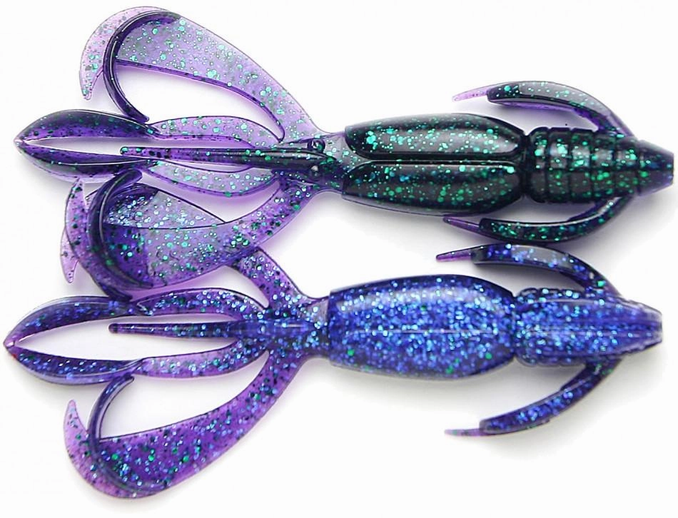 Keitech Crazy Flapper 4.4 inch Soft Plastic Creature Bait 6 pack