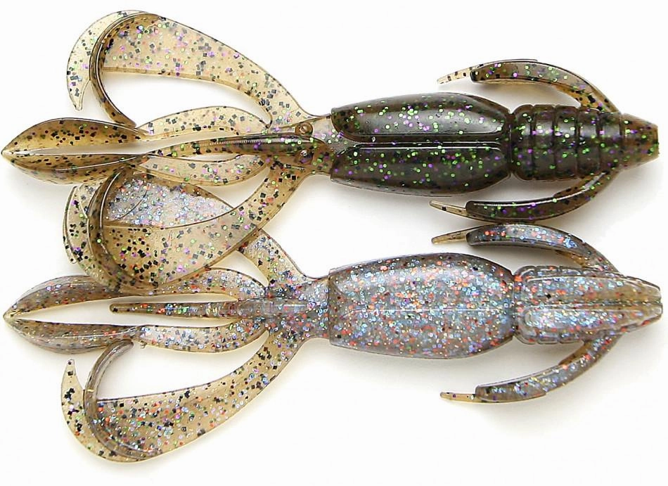 Keitech Crazy Flapper 4.4 inch Soft Plastic Creature Bait 6 pack