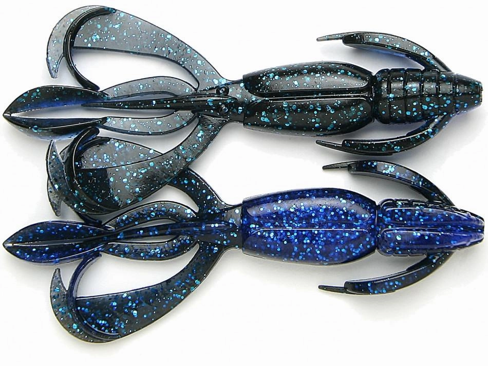 Keitech Crazy Flapper 4.4 inch Soft Plastic Creature Bait 6 pack