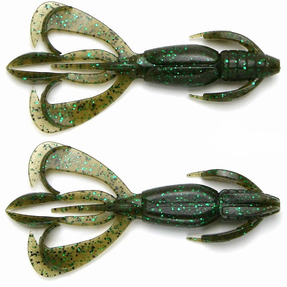 Keitech Crazy Flapper 4.4 inch Soft Plastic Creature Bait 6 pack
