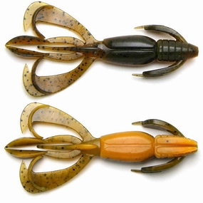 Keitech Crazy Flapper 4.4 inch Soft Plastic Creature Bait 6 pack