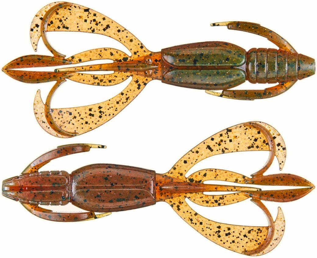 Keitech Crazy Flapper 4.4 inch Soft Plastic Creature Bait 6 pack