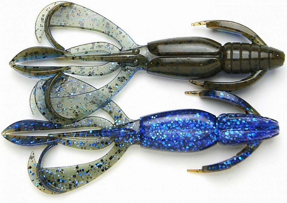 Keitech Crazy Flapper 4.4 inch Soft Plastic Creature Bait 6 pack