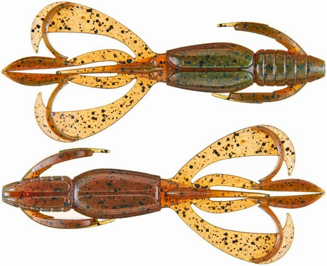 Keitech Crazy Flapper 4.4 inch Soft Plastic Creature Bait 6 pack
