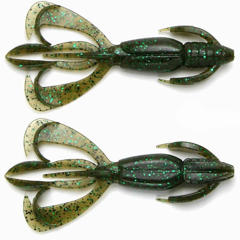 Keitech Crazy Flapper 4.4 inch Soft Plastic Creature Bait 6 pack