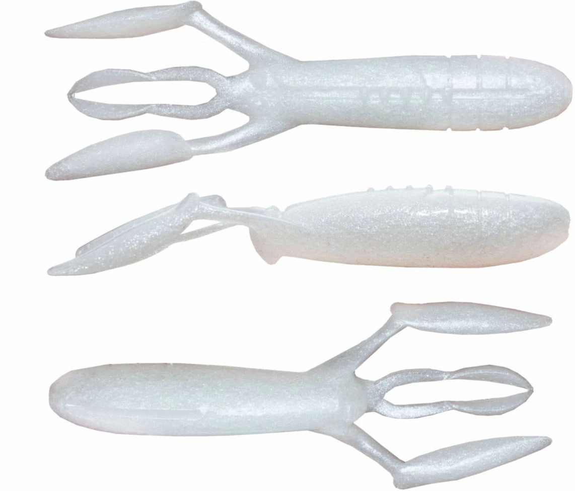 Keitech Glide Camaron 3.5 Inch Soft Plastic Craw - 6 Pack