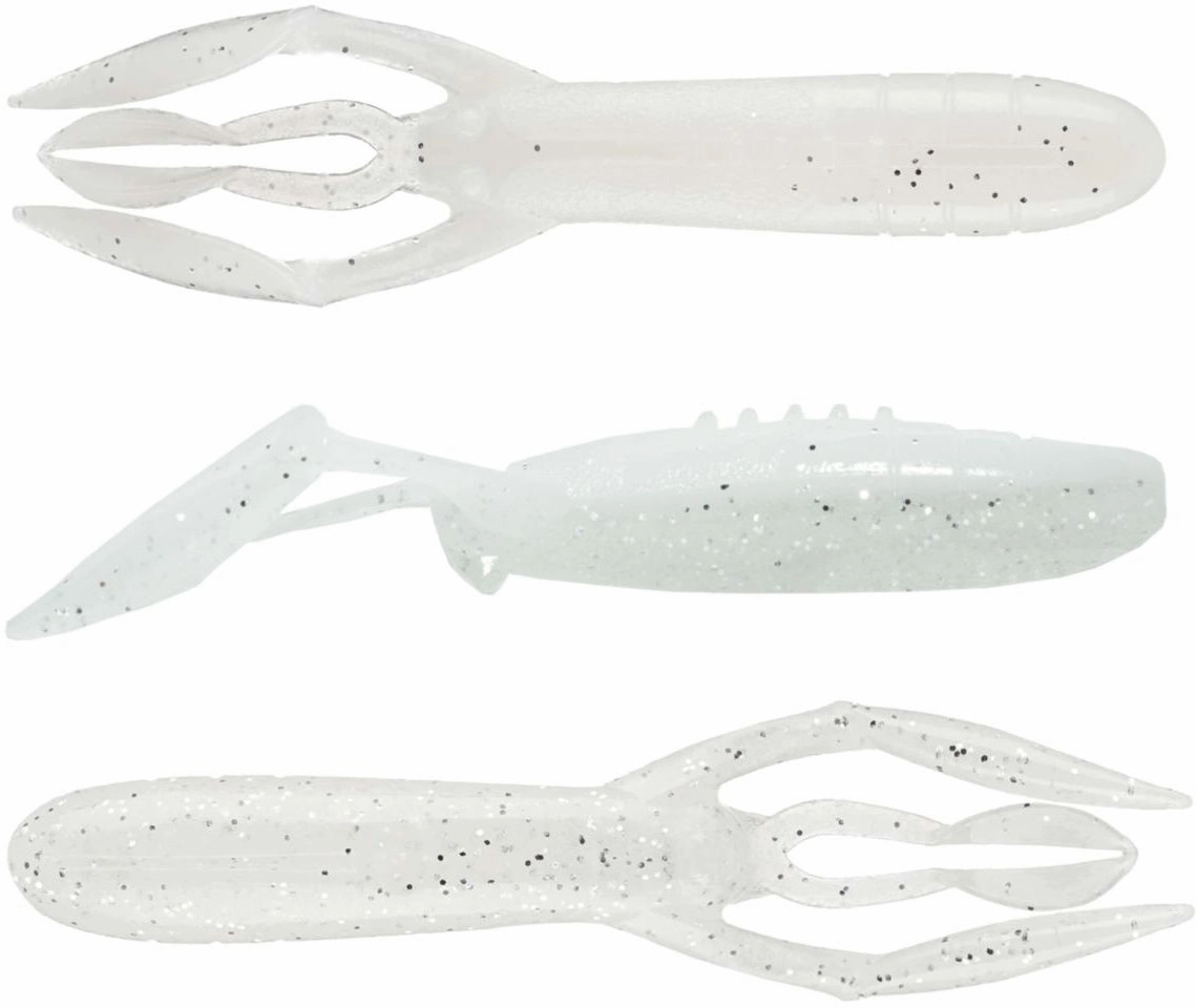 Keitech Glide Camaron 3.5 Inch Soft Plastic Craw - 6 Pack