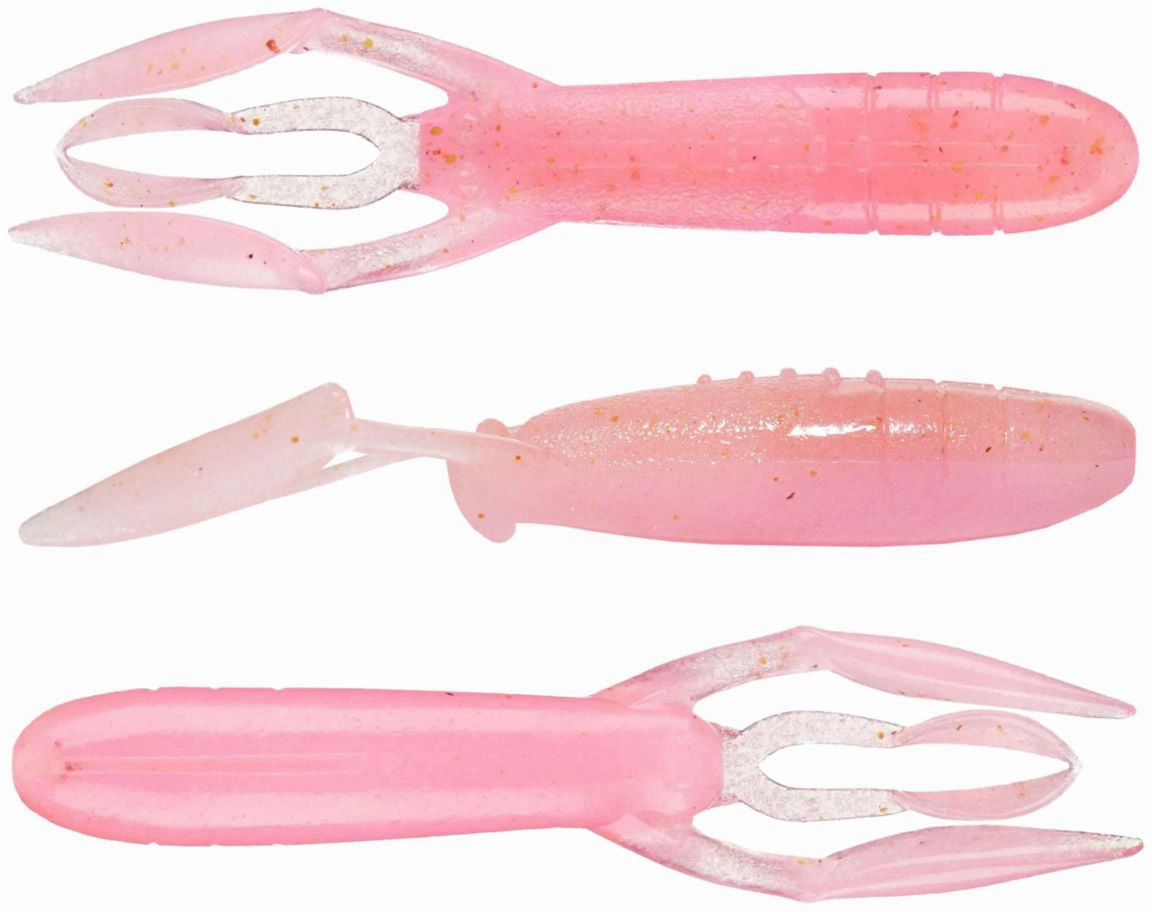 Keitech Glide Camaron 3.5 Inch Soft Plastic Craw - 6 Pack