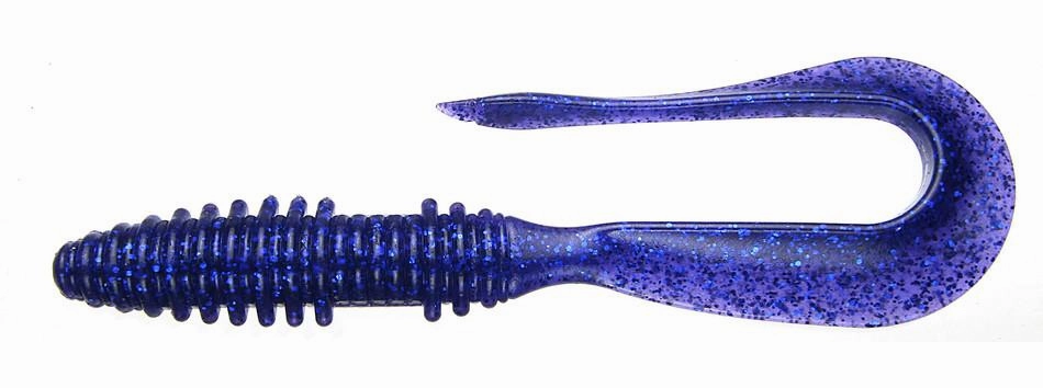 Keitech Mad Wag Original 7 inch Soft Plastic U-Tail Worm 6 pack