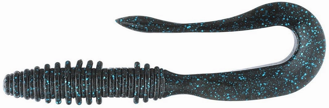 Keitech Mad Wag Original 7 inch Soft Plastic U-Tail Worm 6 pack