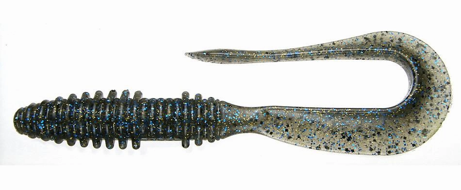 Keitech Mad Wag Original 7 inch Soft Plastic U-Tail Worm 6 pack