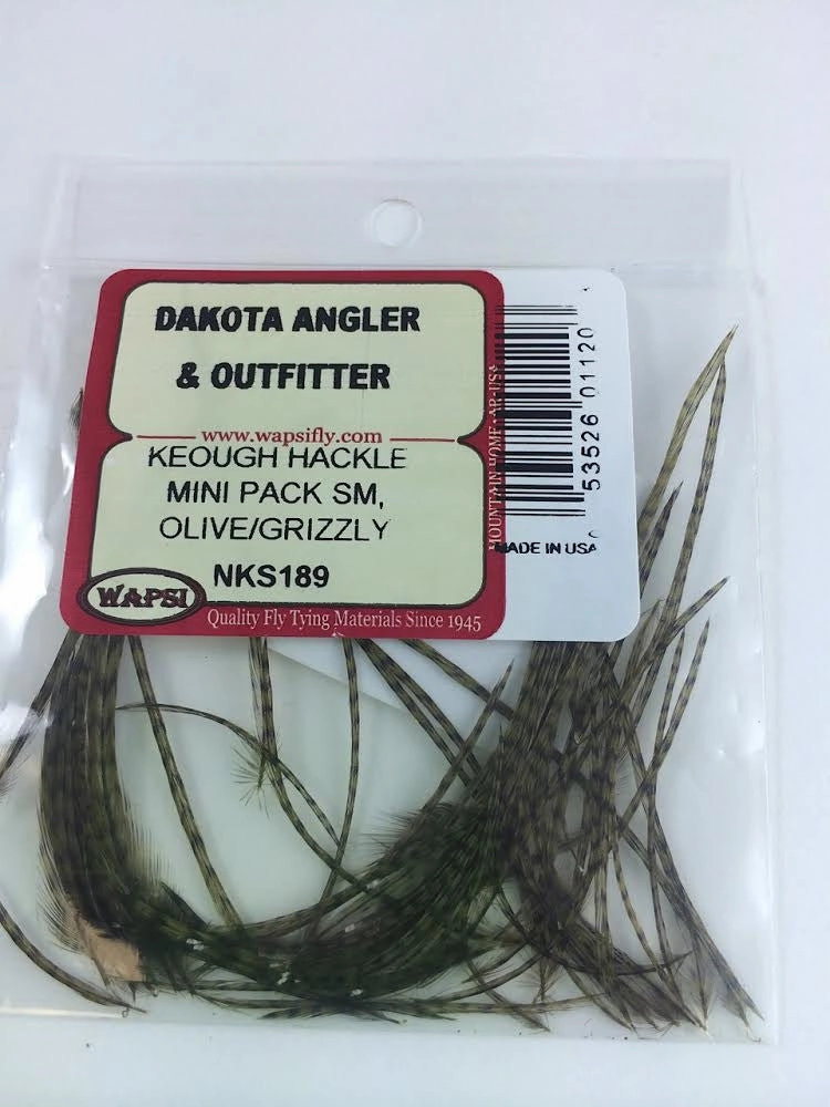 Keough Hackle Mini Pack