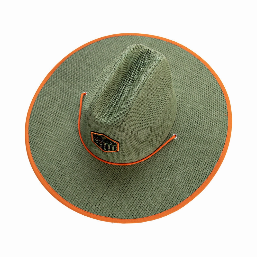 Keys Straw Hat | Basic Military Camo | Olive