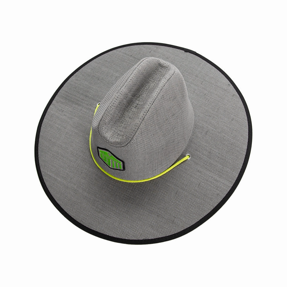Keys Straw Hat | Split Dye | Grey