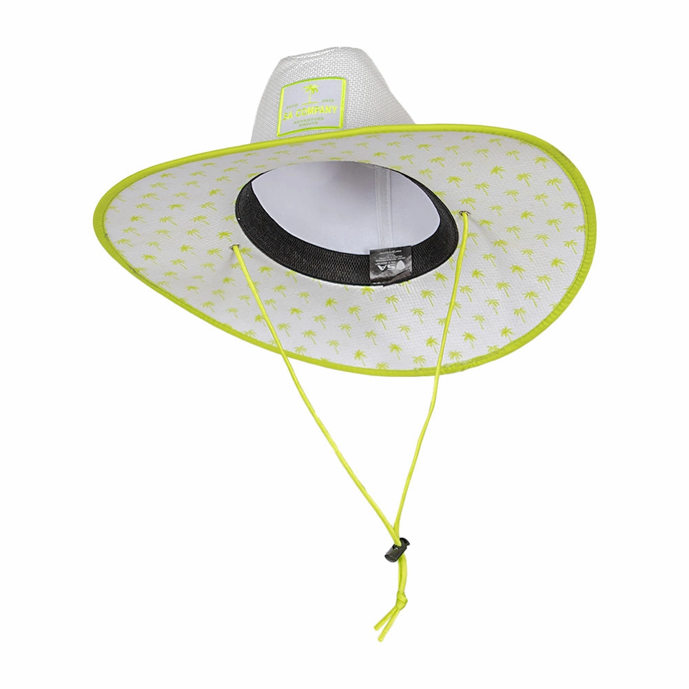 Keys Straw Hat | Sunny Palms | White