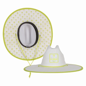 Keys Straw Hat | Sunny Palms | White