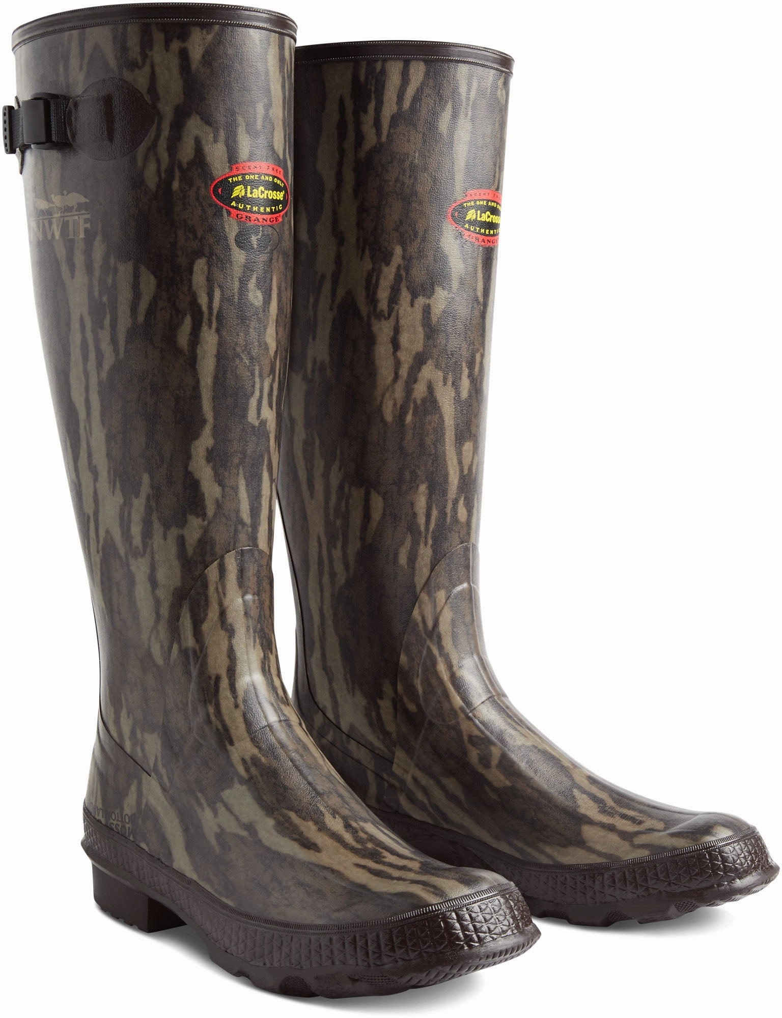 LaCrosse Grange 18 Inch Tall Boots - Bottomland Camo