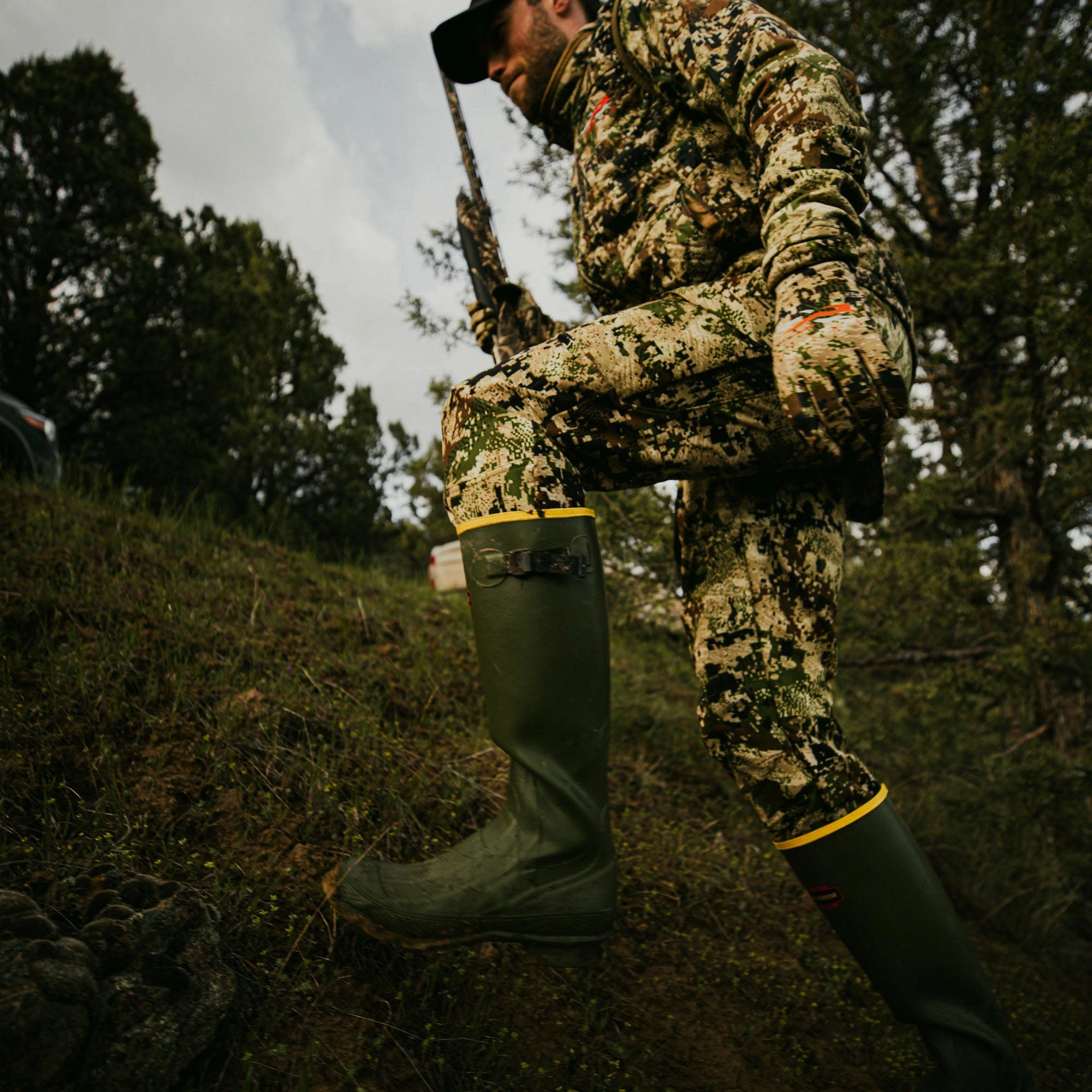LaCrosse Grange 18 Inch Tall Boots - OD Green