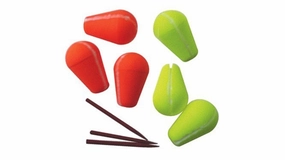 Lightning Strike Tear Drop Indicator 3/4"