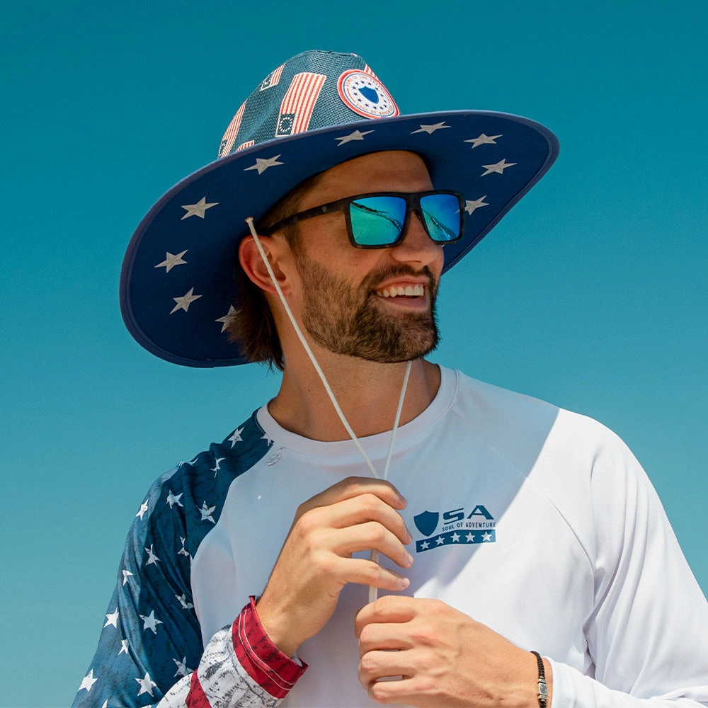 Limited Edition Keys Straw Hat | Patriot