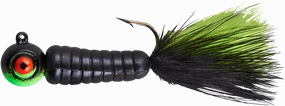 Lindy Fuzz-E-Grub Pre-Rigged Hair Tail Soft Grub 2 pack