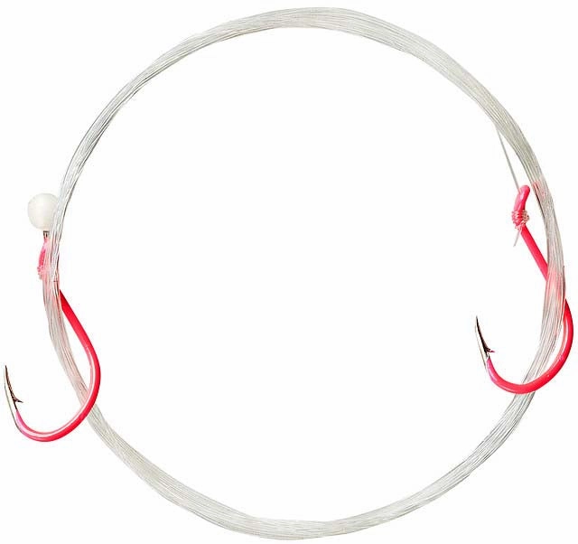 Lindy Rig Snell Crawler 2-Hook Bait Rig 4 pack