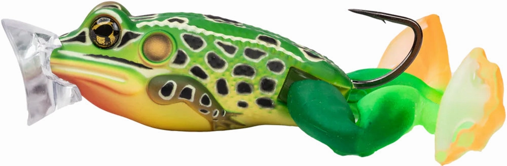 LIVETARGET Ultimate Frog Popper Bait - 2 Inch