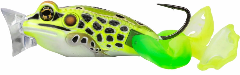 LIVETARGET Ultimate Frog Popper Bait - 2 Inch