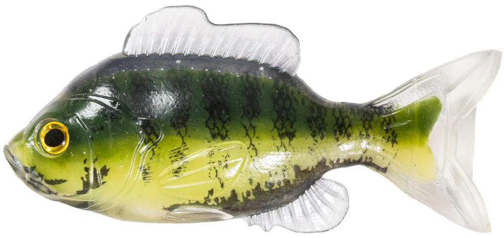LIVETARGET Unrigged Sunfish - 3.8 Inch