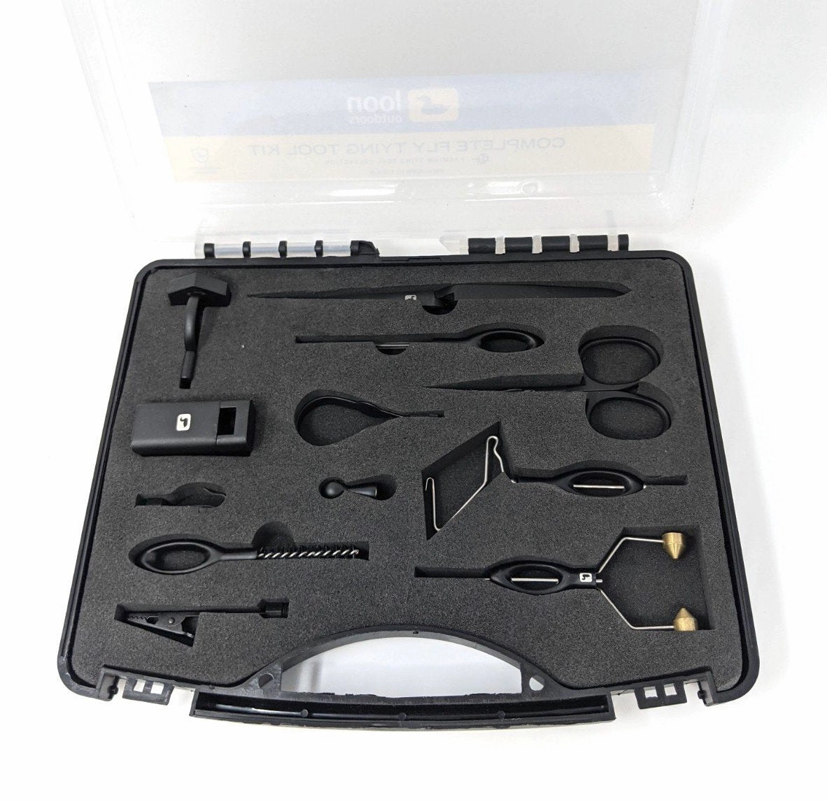 Loon Black Complete Fly Tying Tool Kit