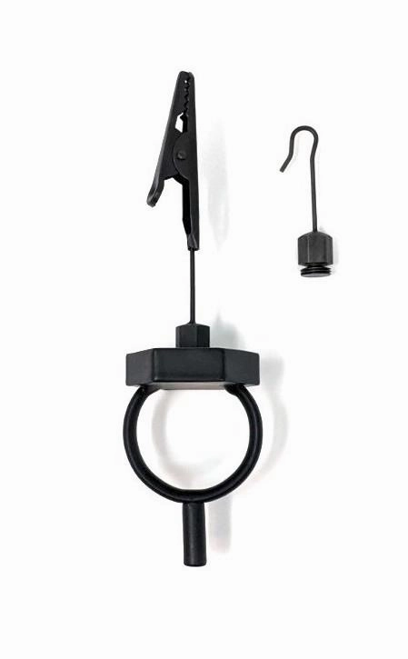 Loon Black Gator Grip Dubbing Spinner