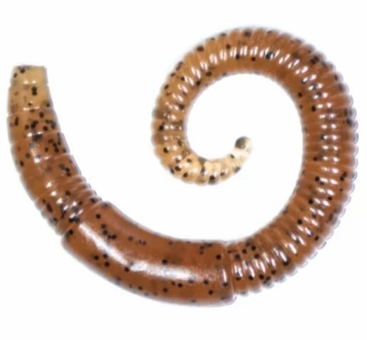 Lunkerhunt 2 inch River Worm Soft Plastic 8 pack