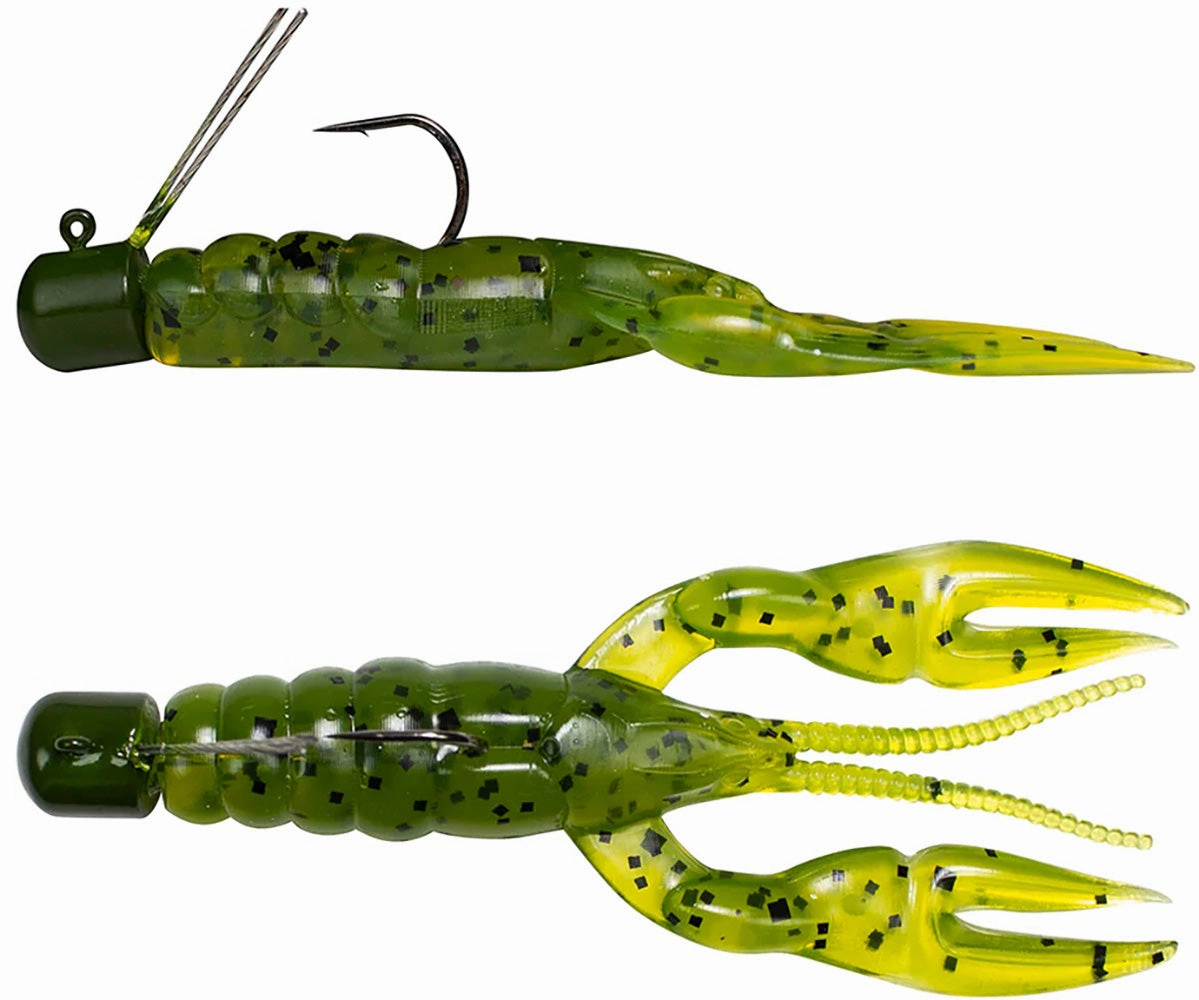 Lunkerhunt Pre-Rigged Finesse Craw 3 inch Ned Rig Craw