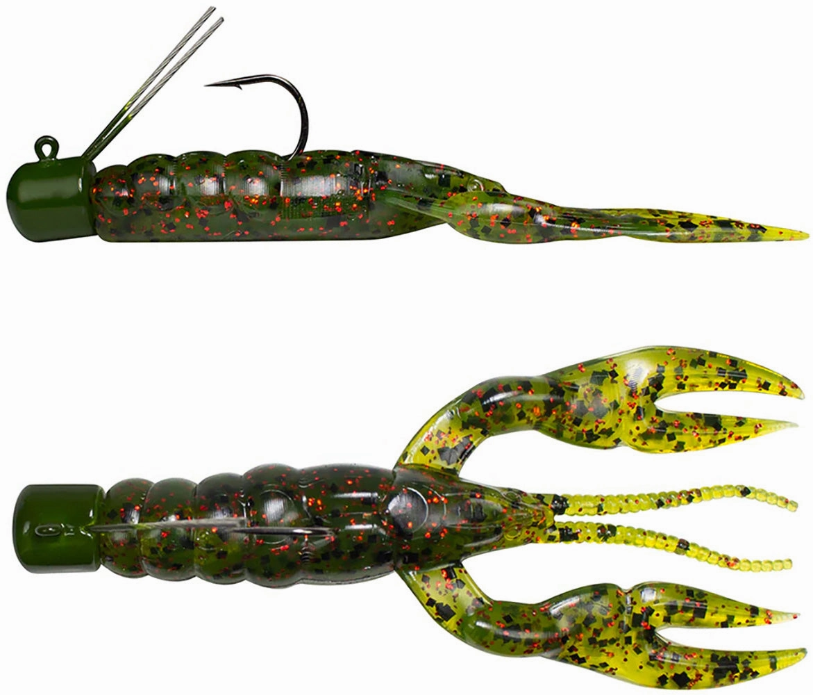 Lunkerhunt Pre-Rigged Finesse Craw 3 inch Ned Rig Craw